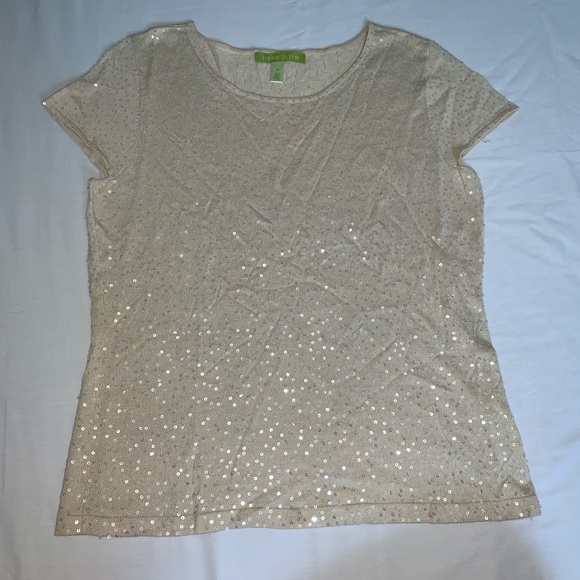 Sigrid Olsen Sequined Top - Picture 2 of 7